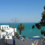 Tunisia, Sidi Bou Said sea view