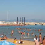 Tunisia, Sidi Bou Said summer beach