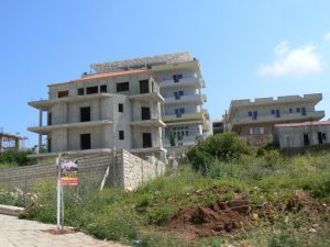 Albania, Saranda city - new holiday condos everywhere near