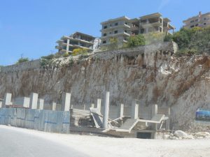 Albania, Saranda city - construction boom