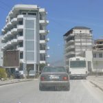 Albania, Saranda - construction boom of new holiday condos