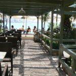 Albania, Saranda city - waterfront restaurant