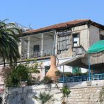 Albania, Saranda city - despite construction boom many buildings are