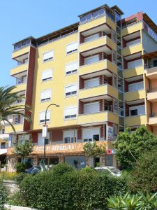 Albania, Saranda city - new hotel