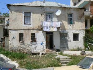 Albania, Saranda city - typical residential house