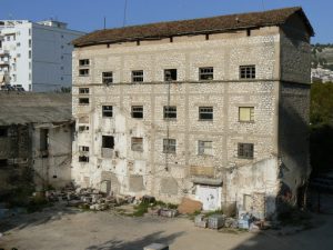 Albania, Saranda city - abandoned factory
