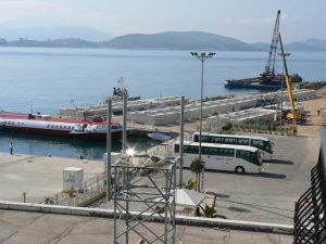 Albania, Saranda city port