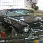 Serbia, Belgrade Auto Museum car display -  1957 Cadillac El