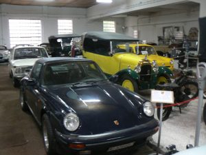 Serbia, Belgrade Auto Museum car display - Porsche
