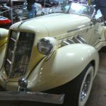 Serbia, Belgrade Auto Museum car display -  1940s Auburn