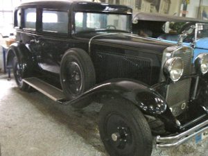 Serbia, Belgrade Auto Museum car display -  1936 Rover