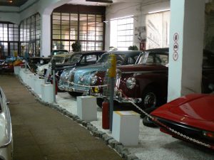 Serbia, Belgrade Auto Museum car display