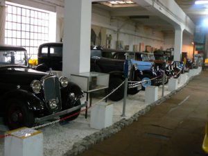 Serbia, Belgrade Auto Museum car display