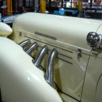Serbia, Belgrade Auto Museum car display -  1940s Auburn