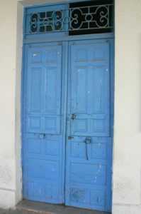 Tunisia, La Marsa - old door