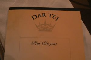 Tunisia, La Marsa - Dar Tej is an upscale French