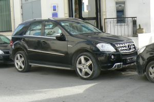 Tunisia, La Marsa - upscale cars are common here