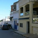 Tunisia, La Marsa - exterior of my apartment near the