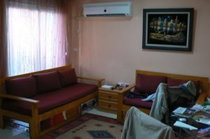 Tunisia, La Marsa - my messy living room