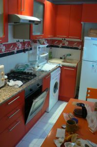 Tunisia, La Marsa - my messy kitchen