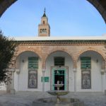 Tunisia, La Marsa - mosque courtyard