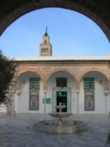 Tunisia, La Marsa - mosque courtyard