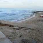 Tunisia, La Marsa beach is somewhat trashy in places