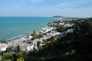 Tunisia, Gammarth is the next town north of La Marsa;