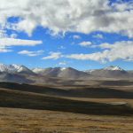 We approached the Himalayas from Lhasa driving in a southwesterly