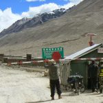 At the entry to the Everest Base Camp we had