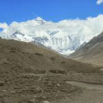 Another peek at Everest as we wound our way along