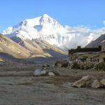 Farther down the base camp area was a rustic village