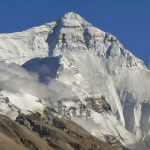 Closeup of the shadows and the massive north face. From here