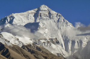 Closeup of the shadows and the massive north face. From here