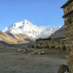 Farther down the base camp area was a rustic village