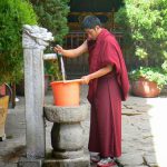 Tibet: Lhasa - Jarkang Temple monk