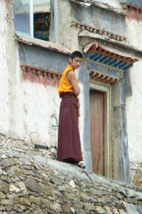 Tibet: young monk