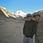 Tibet: Michael and Richard at Mount Everest Base Camp