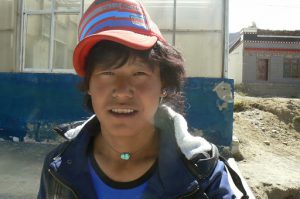 Tibet: local Tibetan young man