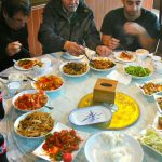 China: communal lunch at Great Wall restaurant