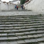 Tibet: Lhasa - Potala Palace has hundreds of steps.