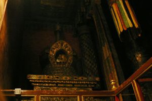 Tibet: Lhasa - Potala Palace - interior view