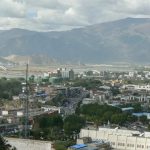 Tibet: Lhasa - Potala Palace - overlooking Lhasa