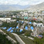 Tibet: Lhasa - Potala Palace - overlooking Lhasa