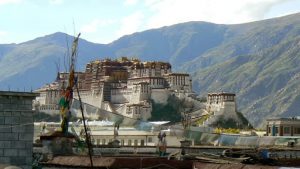 Tibet: Lhasa - Potala Palace in daylight