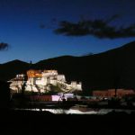 Tibet: Lhasa - Potala Palace at sundown