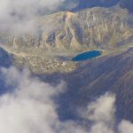 Tibet: Lhasa city - flying in to Lhasa reveals the