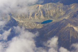 Tibet: Lhasa city - flying in to Lhasa reveals the