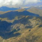 Tibet: Lhasa city - flying in to Lhasa reveals the