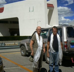 Tibet: Lhasa city - we were greeted at the airport